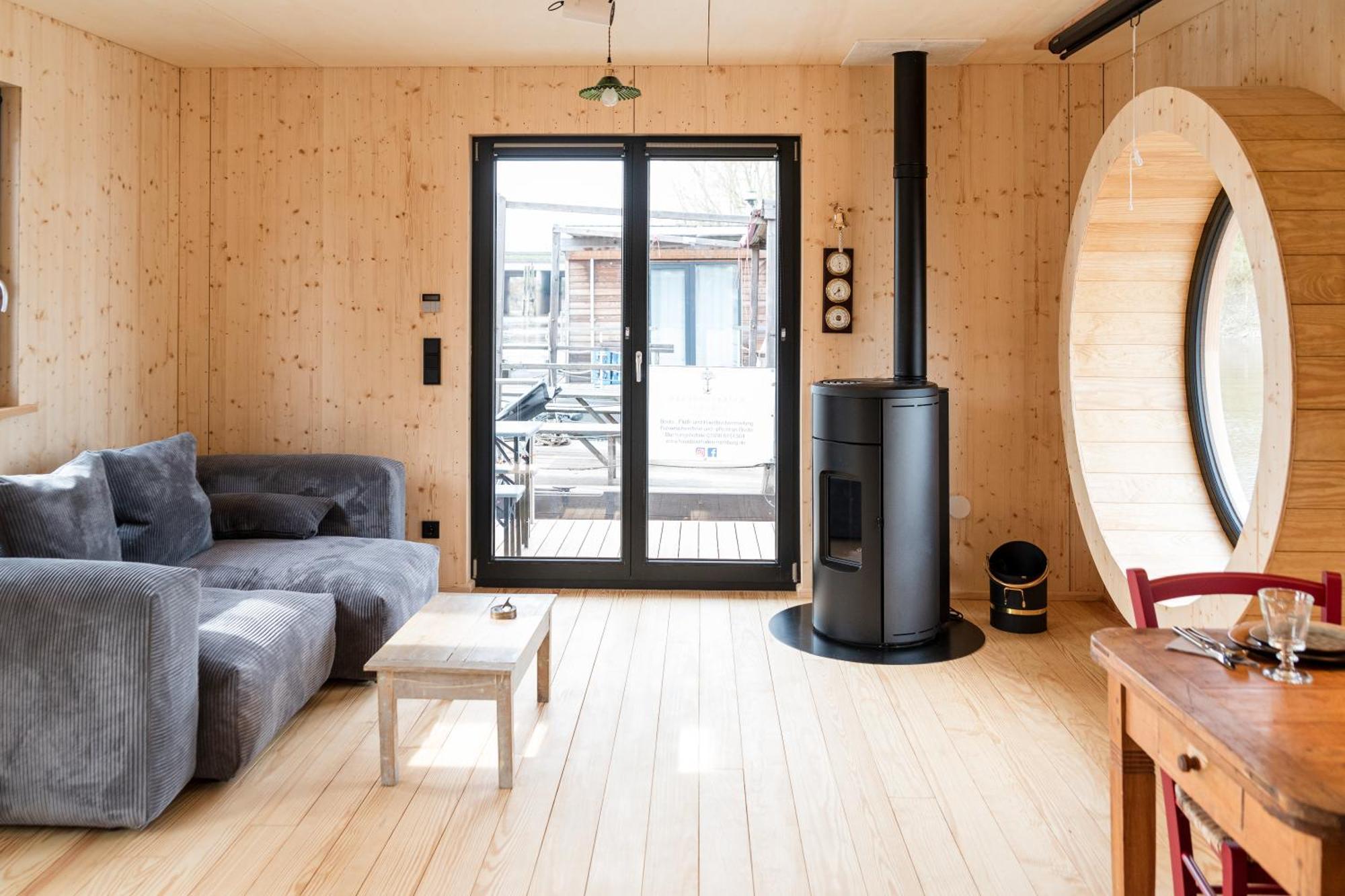 Komfort-Hausboot Diva Mit Kamin Amburgo Esterno foto