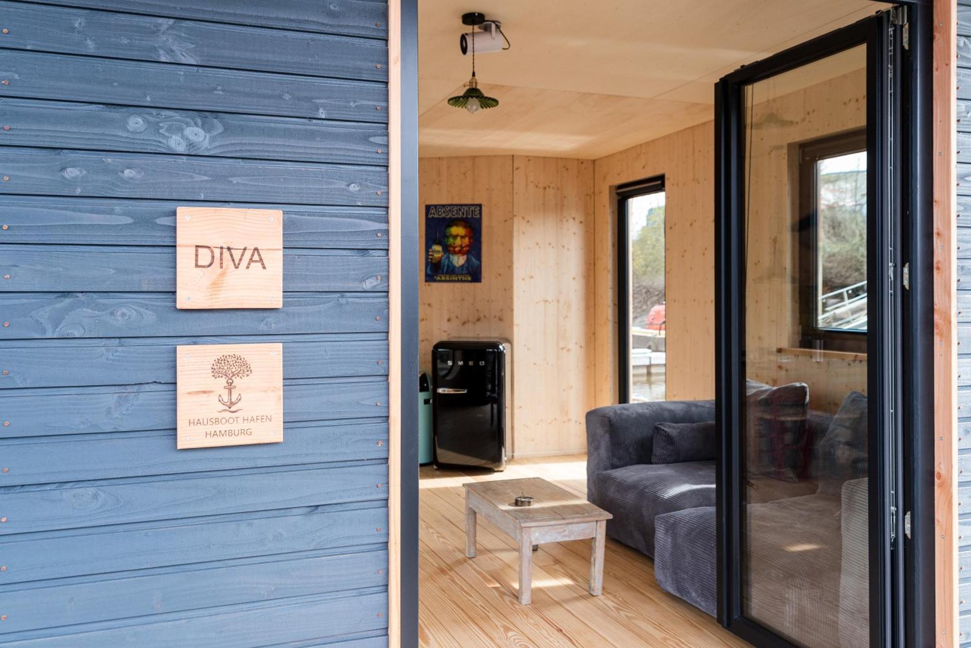 Komfort-Hausboot Diva Mit Kamin Amburgo Esterno foto